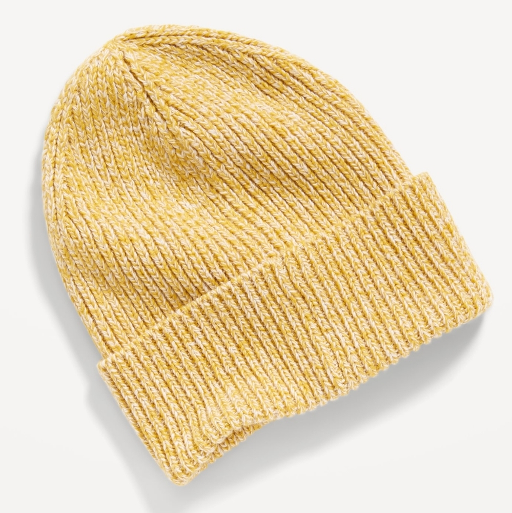 Old Navy Gender Neutral Wide Cuff Beanie Hat for Adults NWT